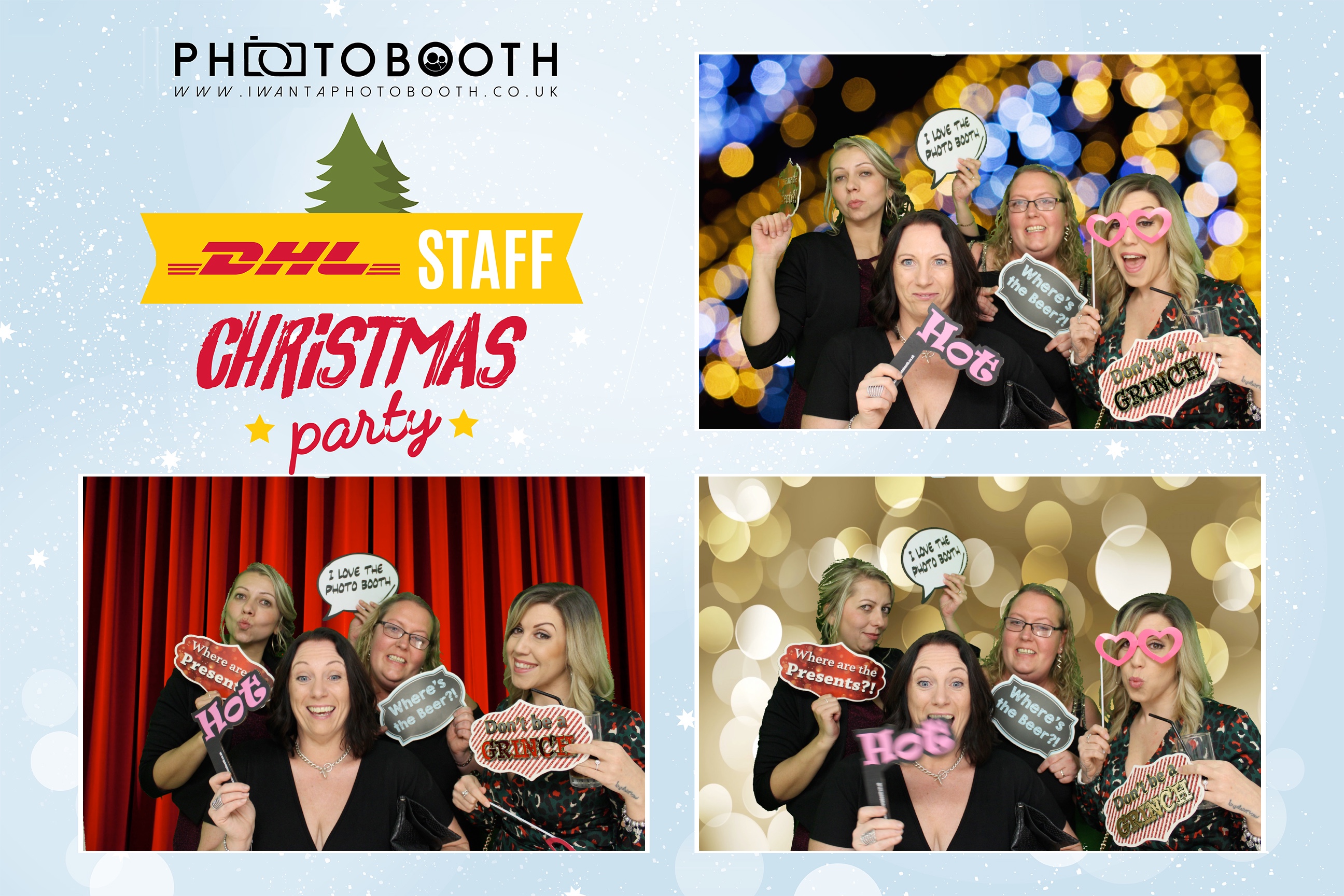 DHL Christmas Party 2018 I Want A Photo Booth