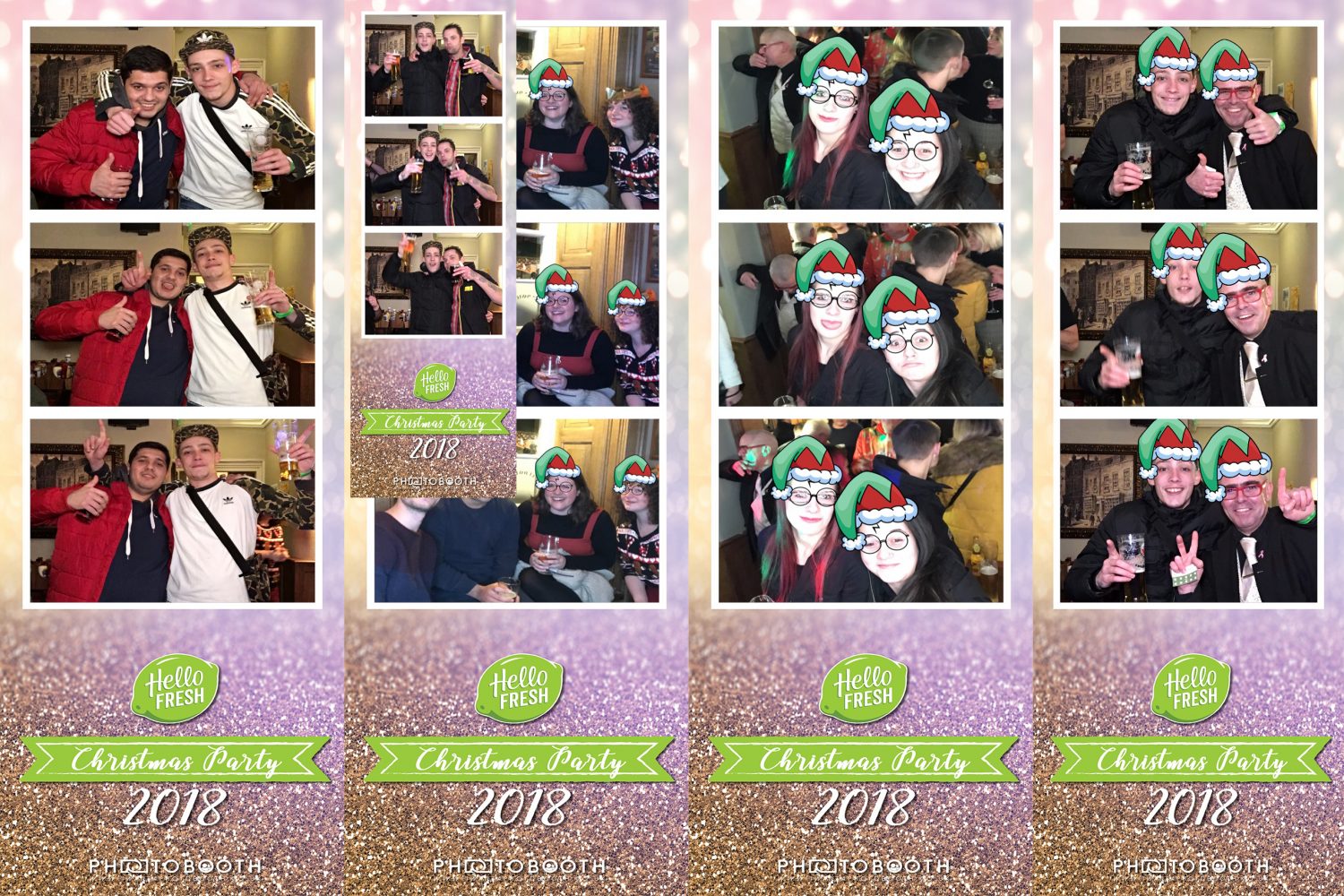 HelloFresh Christmas Party 2018 I Want A Photo Booth